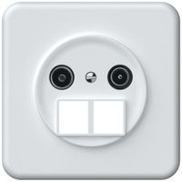 UP-Multimediadose TV-R origin Durchgangsdose 15dB 1.7dB weiss