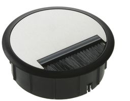 Bodendurchführung rund DAK Ø125mm, schwarz