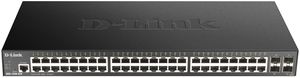 Switch D-Link DGS-1250-52X/E, 52-Port smart managed Layer2/3 Gigabit
