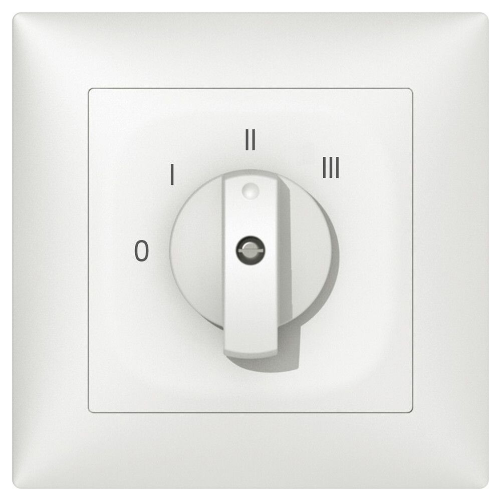 Interrupteur rotatif ENC SIDUS B 5/1L blanc