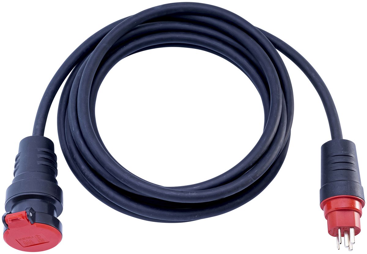 Prolunga ELBRO T15/T15 H07RN-F5G1.5mm² GDV 20m IP55 nero