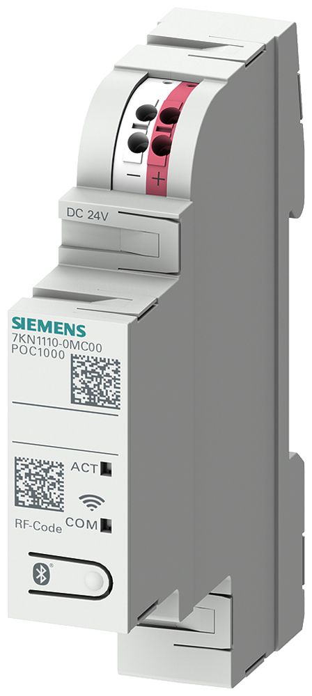 Interface RF Siemens SENTRON 7KN Powercenter 1000 ModbusTCP/Bluetooth