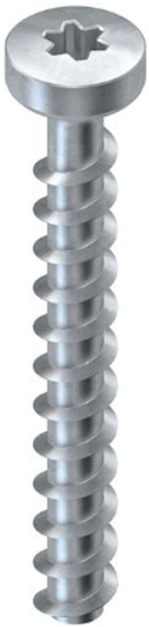 Ancoraggio vite Niedax, testa piatta, per Ø 5mm, lunghezza 50mm