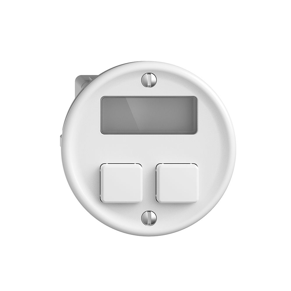 Termostato ambiente KNX INC STANDARDdue 2×con LED RGB, bianco