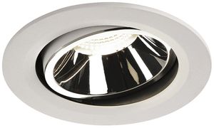 Downlight LED SLV NUMINOS MOVE L 25.4W 2350lm 4000K 55° VAR Ø160×86mm bc/Cr