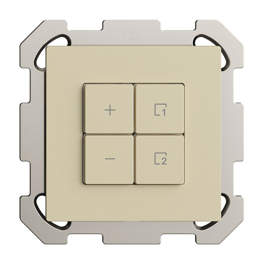 Variateur Uni-LED ENC 1K/4T scène WLAN Edue Wiser vanille