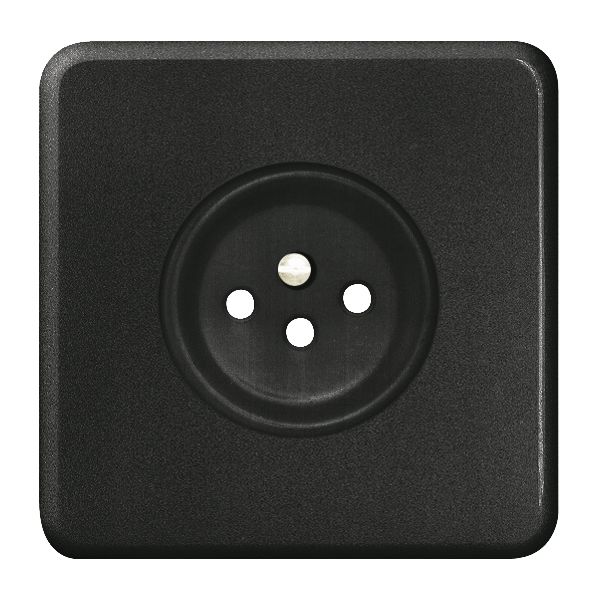 Kit frontale FH per presa T12 nero