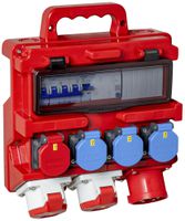 Stromverteiler DEM DB33612 32A 2×LS 1×FI 3×T23 1×T25 2×16A