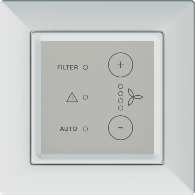 Bedieneinheit ComfoLED CH für ComfoSpot 50