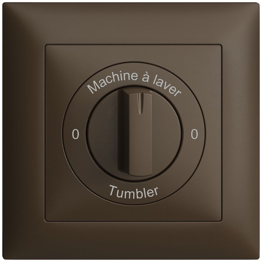 Frontset 0-Machine à laver-0-Tumbler EDIZIOdue 88×88mm coffee