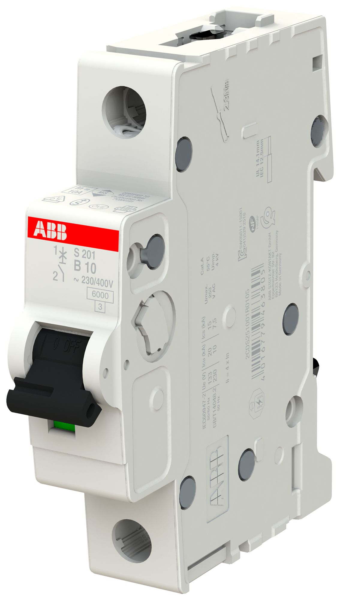 Disgiuntore ABB S201-B10 10A B 6kA