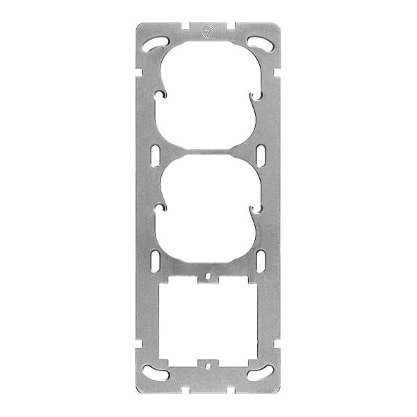 Plaque de fixation grd.3×1 pour X 1185-. freenet 197×77mm