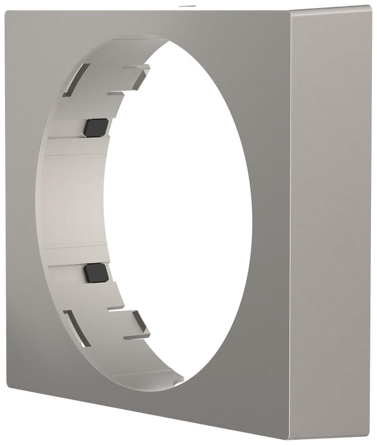 Dekorrahmen ABB Busch-Wächter PRO Edelstahl