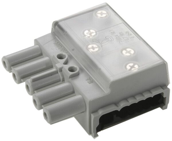 Scatola di derivazione Woertz per cavo piatto Power 5×2.5mm² 5P C1