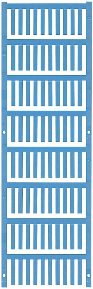 Leitermarkierer Weidmüller MultiCard SF für Ø2.2…2.9mm 21×3.6mm PA66 blau