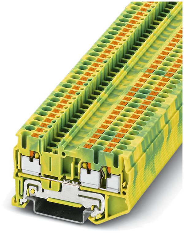 Morsetto 0.14…4mm² verde/giallo AWG26…12