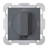 Interruttore rotativo INC 0-Man-0-Aut. ant kallysto 2/1L con manopola