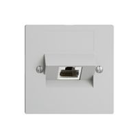 Einsatz zu UP-Anschlussdose 1×RJ45/s 4P ITplus EDIZIOdue hellgrau