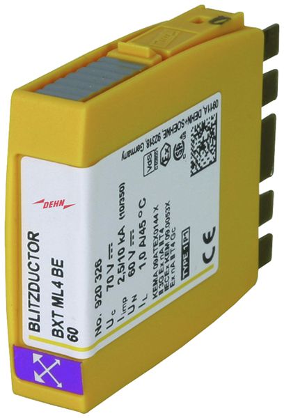 Scaricatore combinato DEHN/elvatec SE BXT ML4 BE 60V 10kA