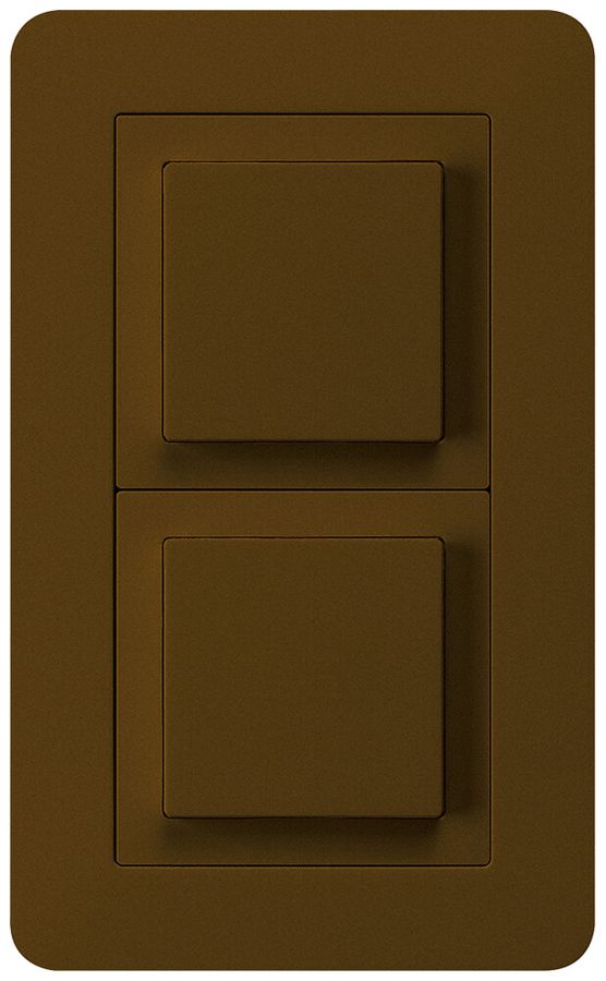 UP-Kombination kallysto.trend Gr.I-I vertikal Schalter S3+Impulstaster braun