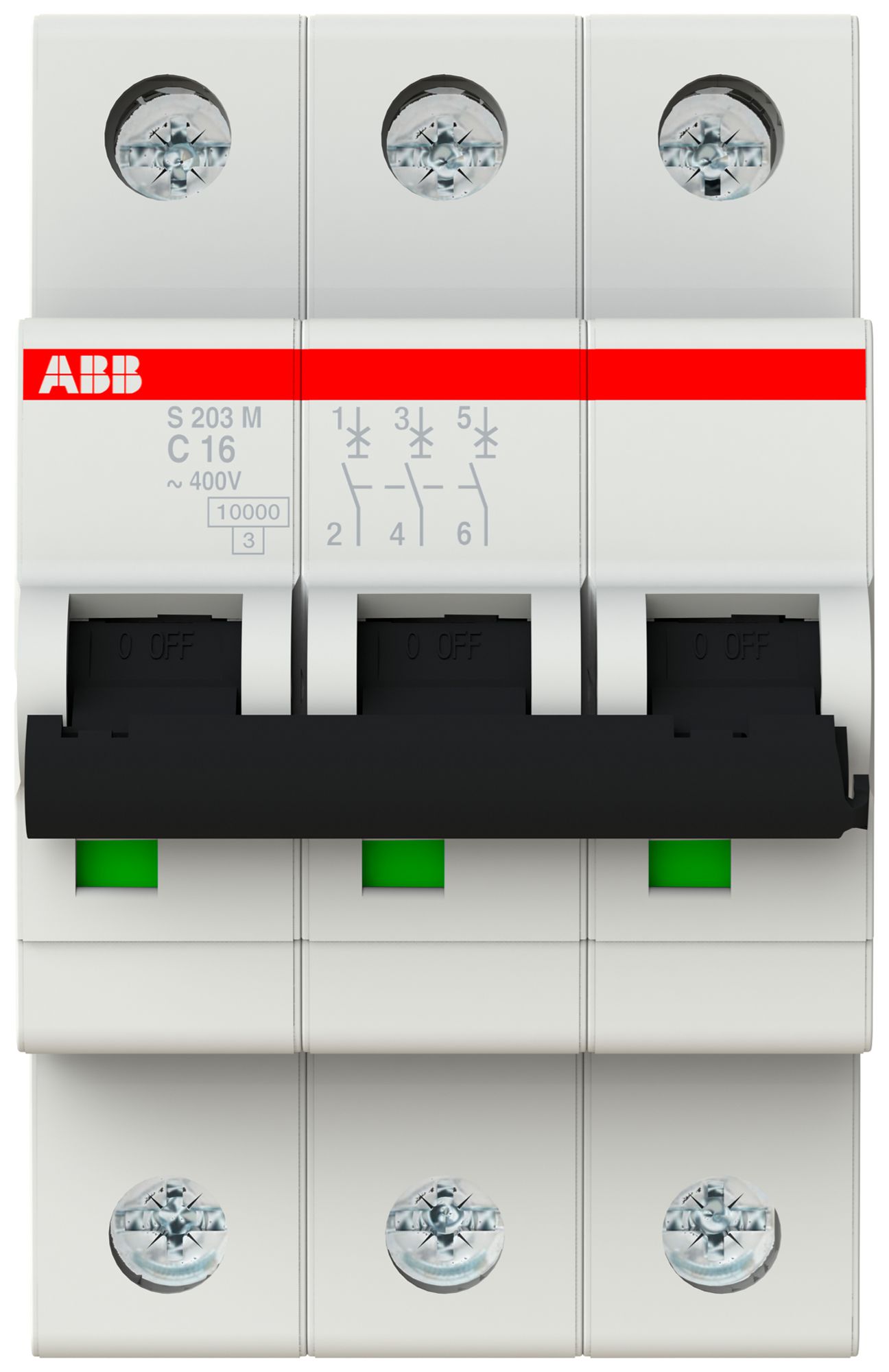 Leitungsschutzschalter ABB S203M-C16 16A C 10kA