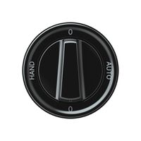 Drehschalter origin Umschalter 2/1L 16A 250V 0-AUTO-0-HAND 60×60mm schwarz