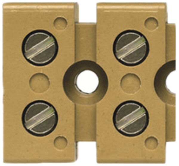 Klemmenleiste Weidmüller MK Schraubanschluss 6mm² 690V 41A 2L 23mm gelb