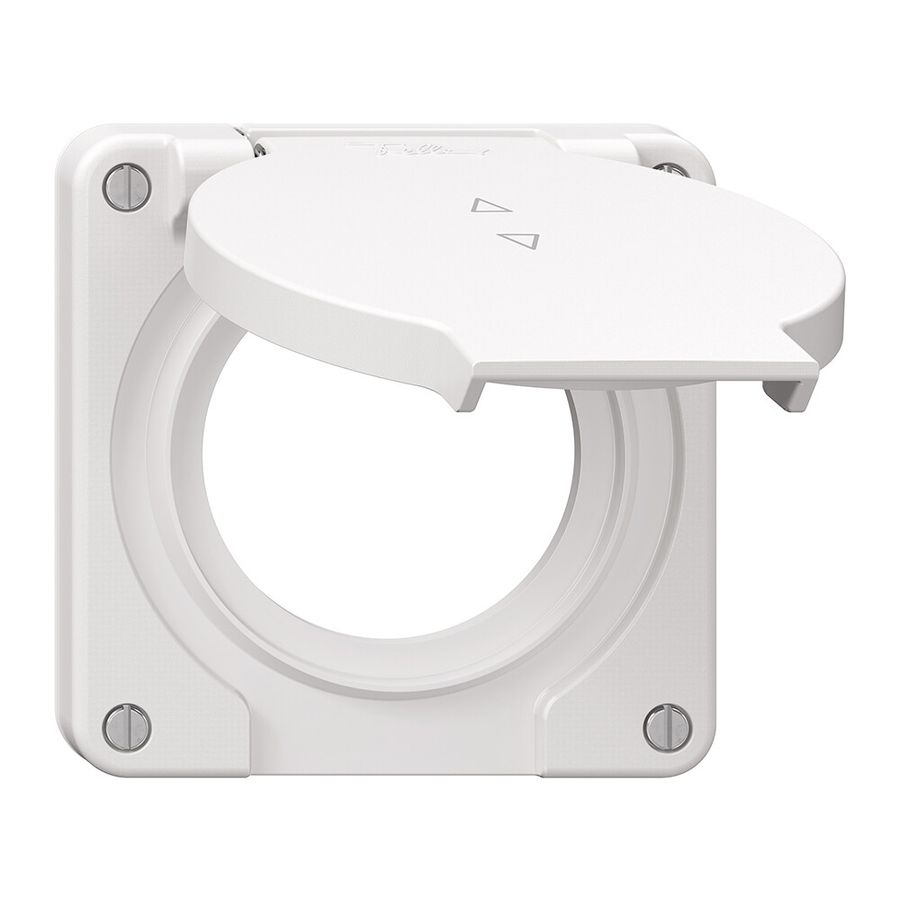 Couvercle avec clapet NEVO Ø53mm pour interrupteur store 2t bc (joint bc)