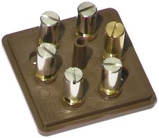 AP-Abzweigdose Woodtli mit Deckel 5×1.5mm² braun