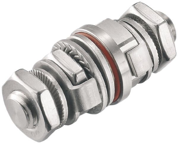 Bullone di messa a terra Weidmüller PEBZ M10 KTB S4 SET ac-pregiato non trattato