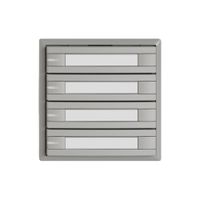 Universaltaster EDIZIO.liv UNI SNAPFIX® m.LED RGB 4× 2-Tbed.Pap.hgu