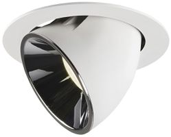 Downlight LED INC SLV NUMINOS GIMBLE XL, 37.4W 1050mA 3750lm 4000K 20° bc/chr