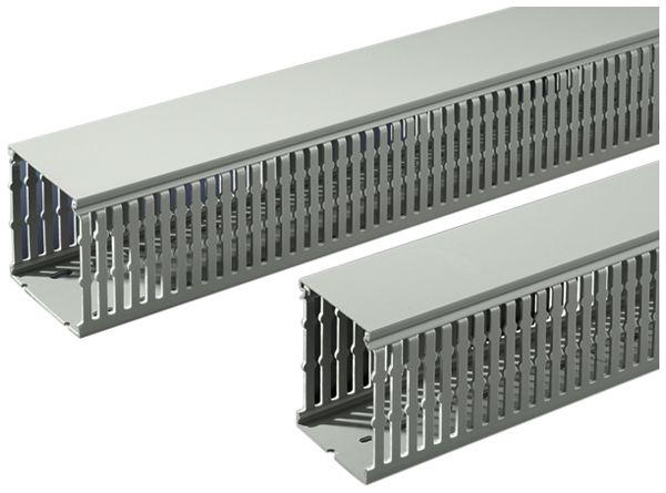 Installationskanal Rittal TS 8800.751 80×40×2000mm geschlitzt grau 20Stk