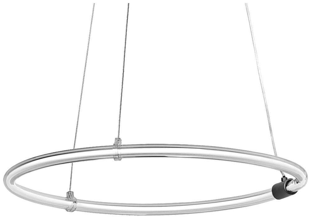 Lampada sospesa LED LEDVANCE Decor Aura 18W 2000lm 830 Ø498 trasparente