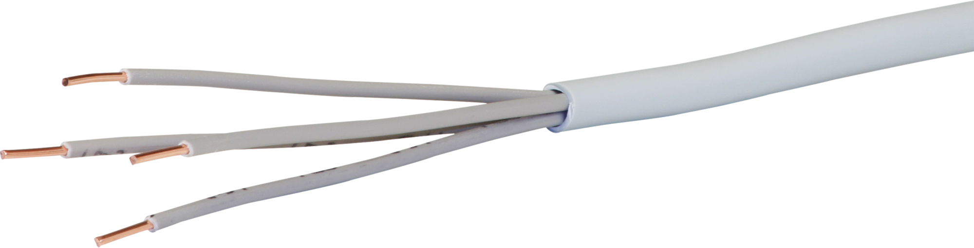 Installationskabel FE0 4×1.5mm² 4L Nr.0-3 grau Dca