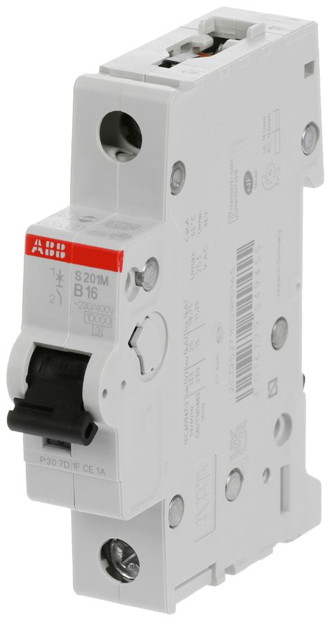 Leitungsschutzschalter ABB S201M-B16 16A B 10kA