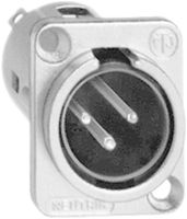 Stecker für Chassis XLR 3P farbneutral