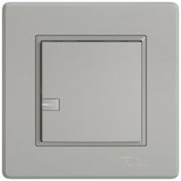 UP-KNX-Taster RGB EDIZIO.liv SNAPFIX® Temperaturfüh.RGB-LED 1×T 1-Tbed.hgu