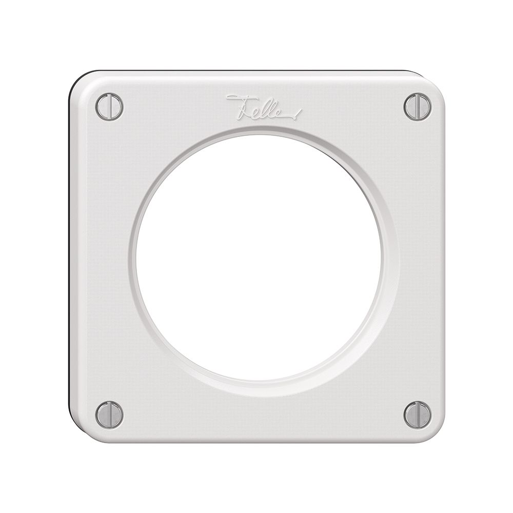 Deckel ohne Klappdeckel NEVO Ø60mm ws (Dicht.sz)