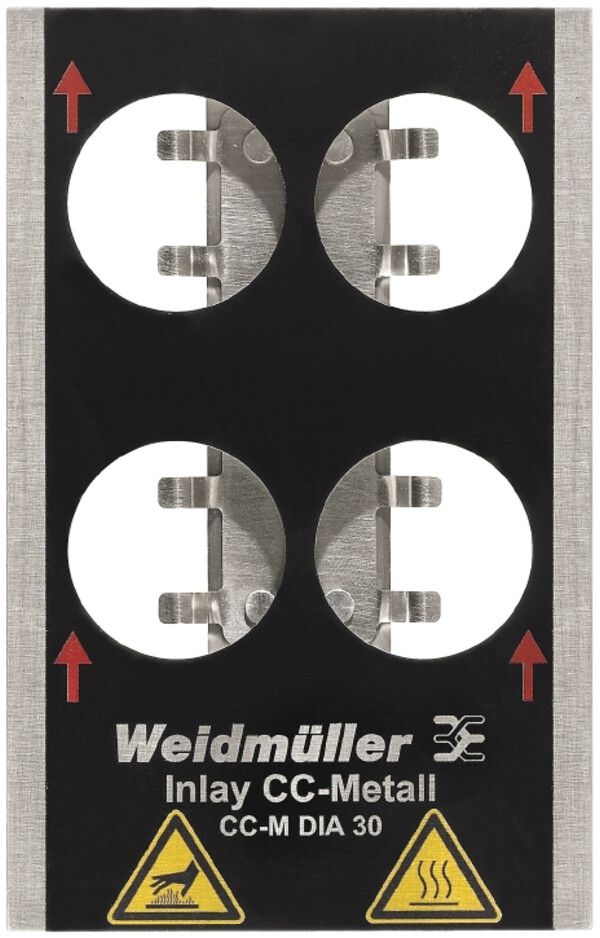 Inlay Weidmüller MetalliCard INLAY CC-M DIA 30 p.marqueur p.appareil