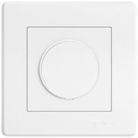 UP-Dimmer EDIZIO.liv SNAPFIX® bel.ws Phasenanschnitt 40…600W/40…600VA ws