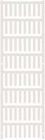 Marqueur de conducteur Weidmüller MultiCard SF p.Ø3…3.7mm 21×4.6mm PA66 blanc