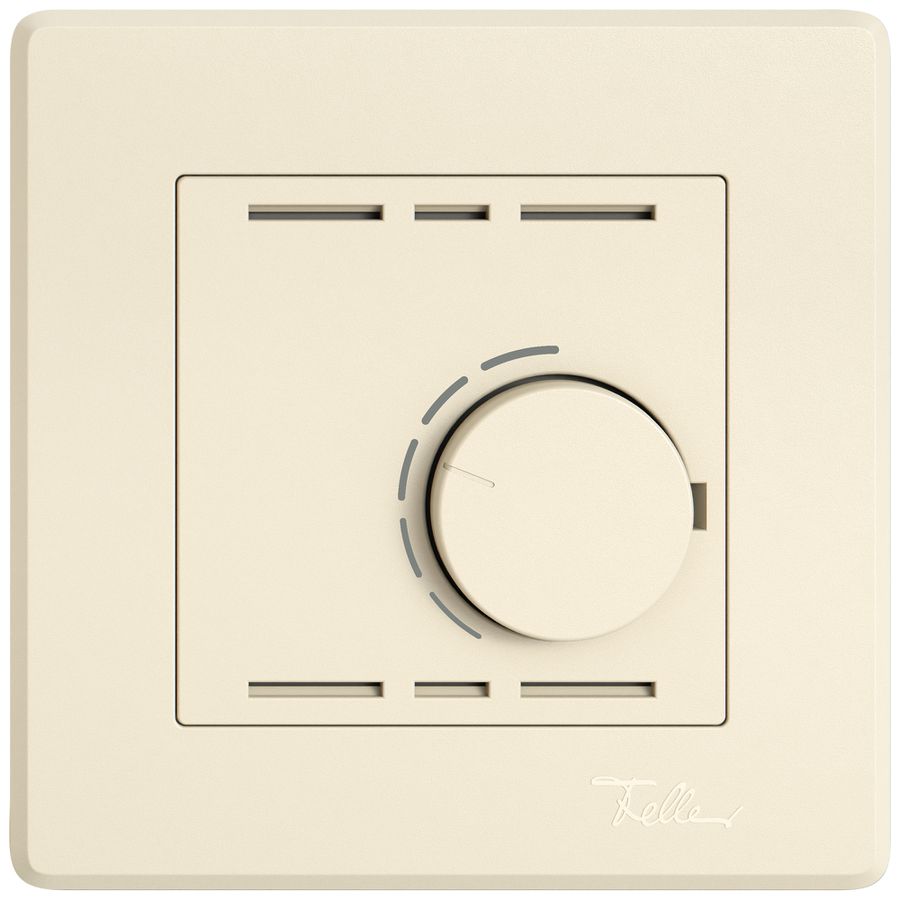 Thermostat d'ambiance ENC EDIZIO.liv SNAPFIX® s.interrupteur 24VAC/DC 50Hz cr