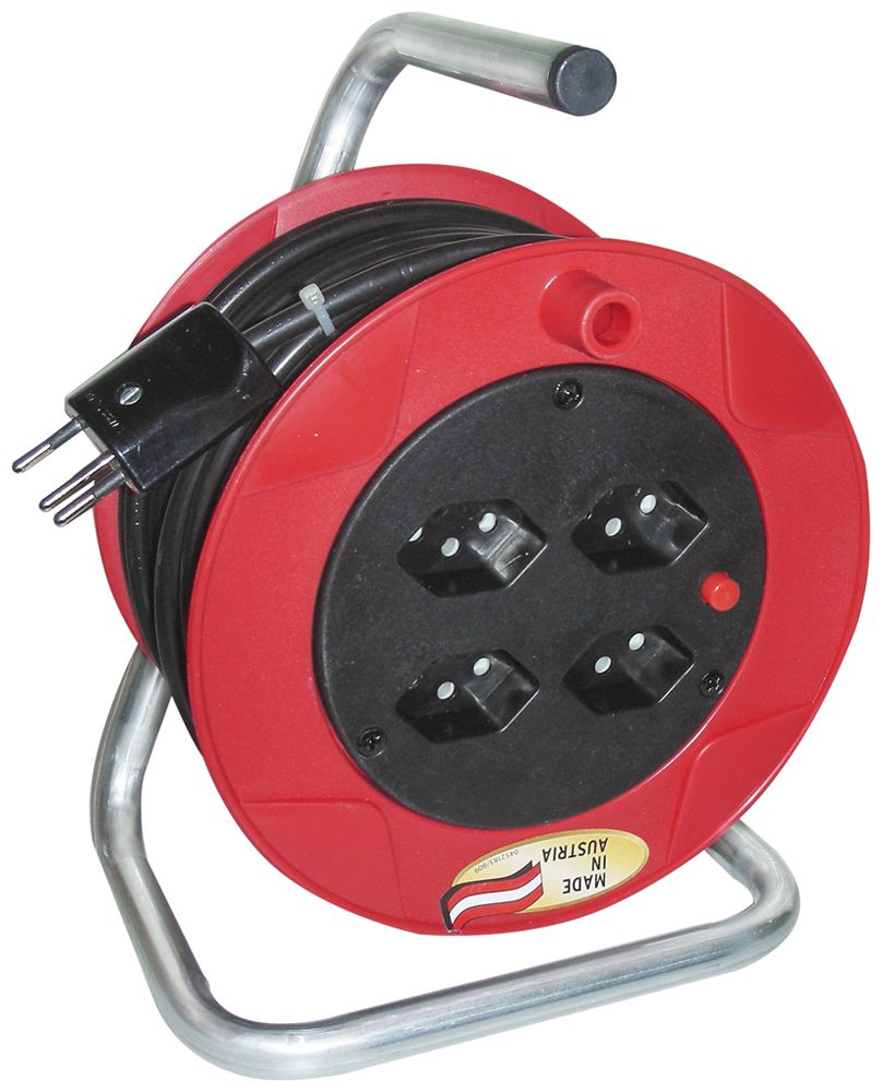 Kabelrolle BAT ST 180 Ø180mm 4×T13 20m H05VV-F 3×1mm² sz