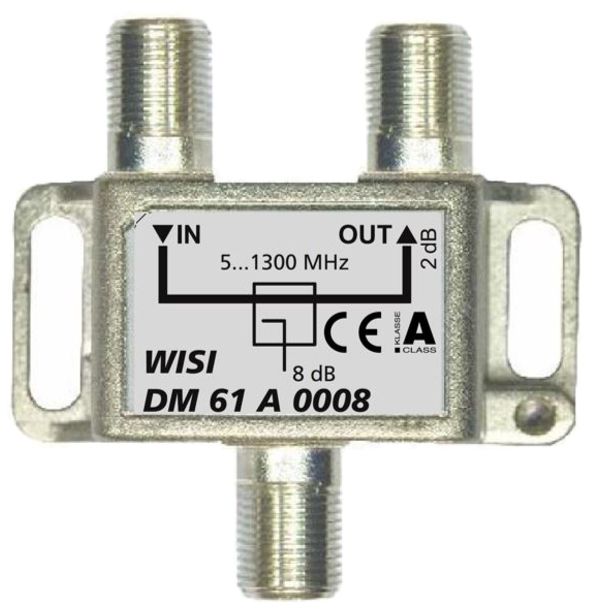 Deviatore F WISI DM61A 0008 1 volta 8dB 5…1300MHz