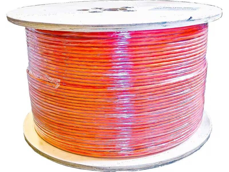 Câble réseau S/FTP, 1km, orange Cat.7, AWG23, LSOH3, 1000Mhz, Cca s1a d1