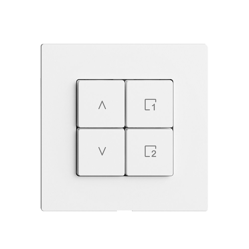 Storenschalter 1K/4T Szene WLAN Edue Wiser weiss