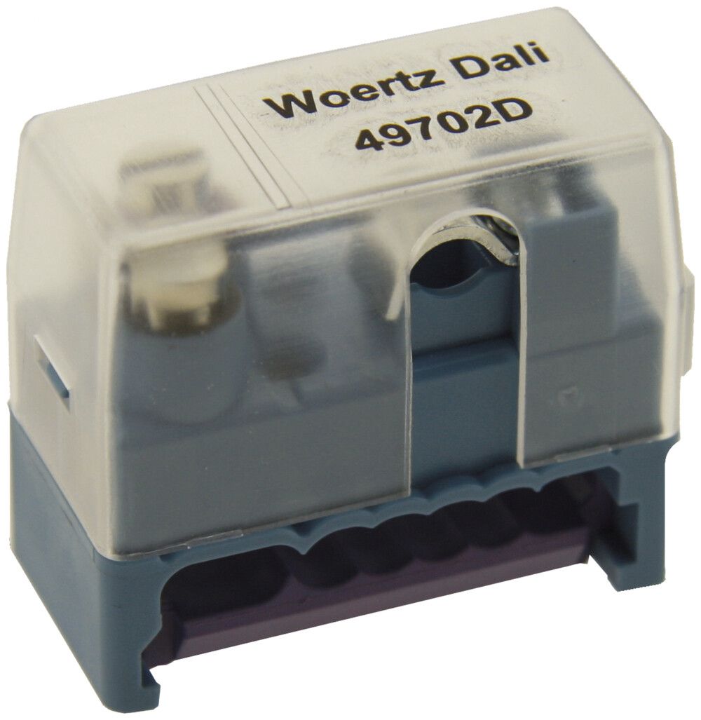 Scatola di raccordo Woertz per cavo piatto DALI 5×2.5+2×1.5mm² 2P-bus