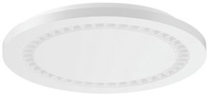 LED-Deckenleuchte RZB HEMIS 16W 1850lm 830 IP40 Ø300mm weiss