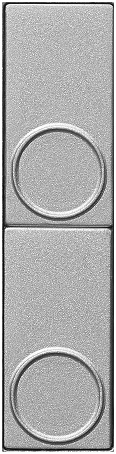 Ruftaster Urmet für 2 Wohneinheit mit Namensschild